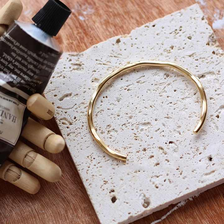 Sprezzatura Gold Cuff Bracelet