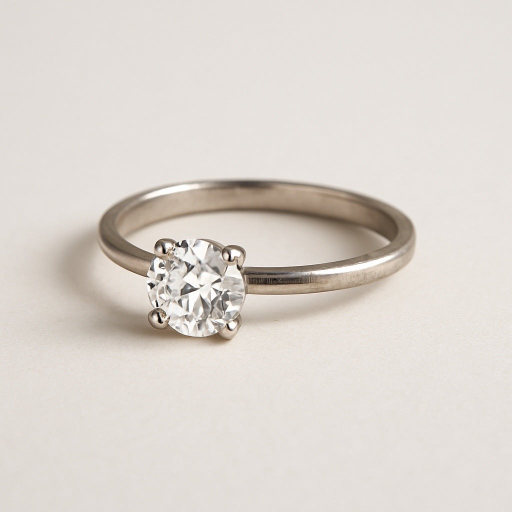 Elegance; Moissanite Lab Grown 1.5